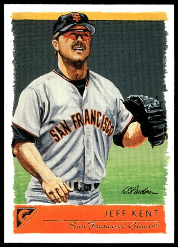 2001 Topps Gallery Jeff Kent #14 (Front)