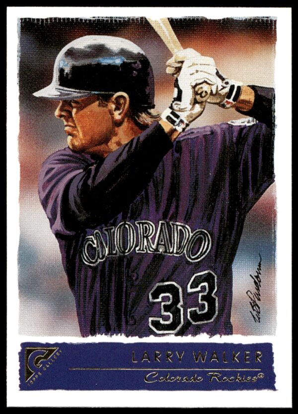 2001 Topps Gallery Larry Walker #85 (Front)