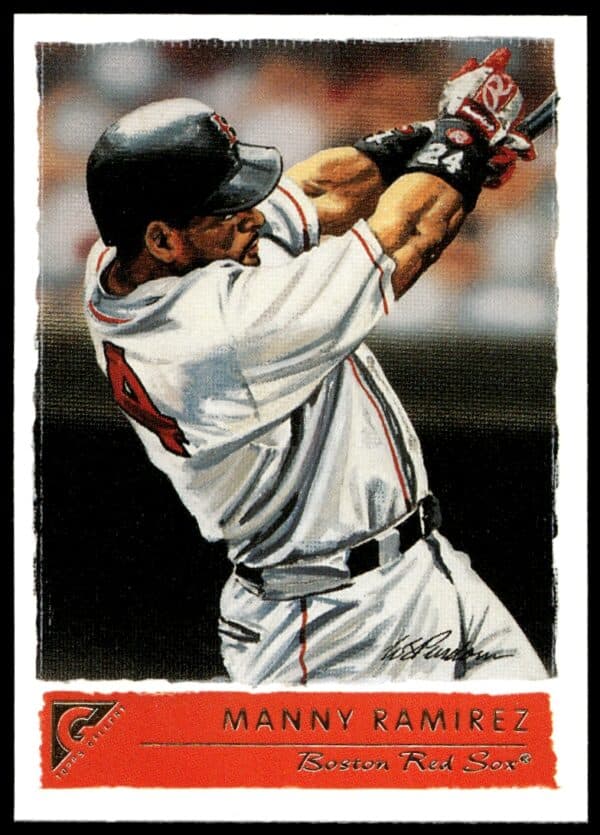 2001 Topps Gallery Manny Ramirez #84 (Front)