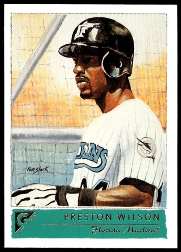 2001 Topps Gallery Preston Wilson #66 (Front)