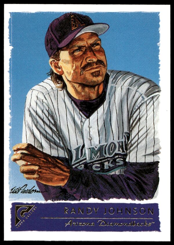 2001 Topps Gallery Randy Johnson #81 (Front)