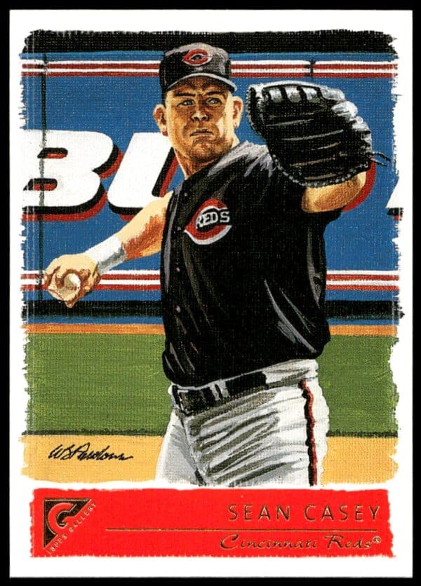 2001 Topps Gallery Sean Casey #44 (Front)