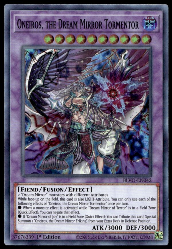 2020 Yu-Gi-Oh! Blazing Vortex (1st Edition) Oneiros