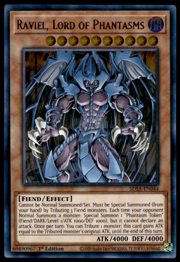 2020 Yu-Gi-Oh! Structure Deck: Sacred Beasts (1st Edition) Raviel