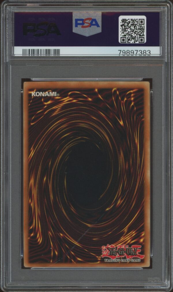 PSA-graded Yu-Gi-Oh! Jar of Greed card from 2003 Labyrinth of Nightmare series.