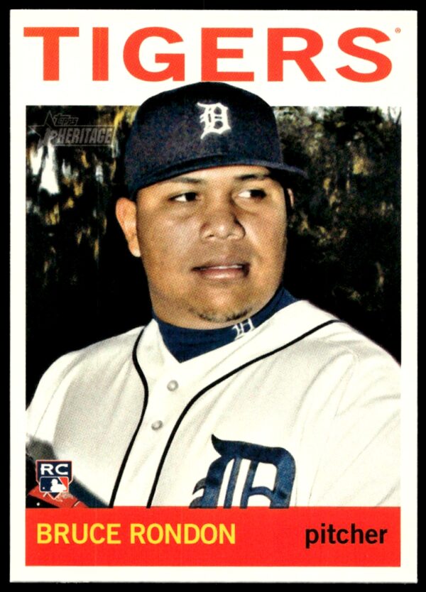 2013 Topps Heritage High Number Bruce Rondon #H512 (Front)