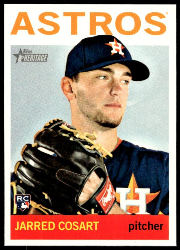 2013 Topps Heritage High Number Jarred Cosart #H525 (Front)