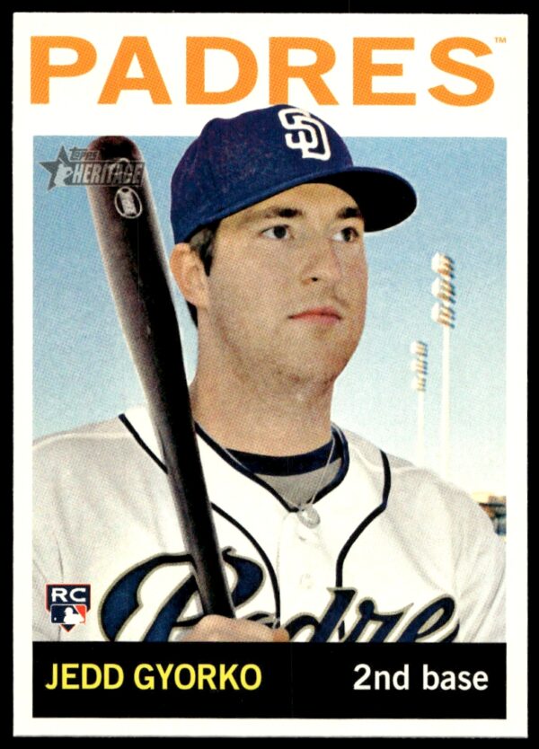 2013 Topps Heritage High Number Jedd Gyorko #H506 (Front)