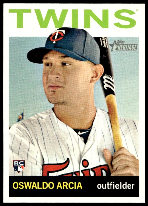 2013 Topps Heritage High Number Oswaldo Arcia #H515 (Front)