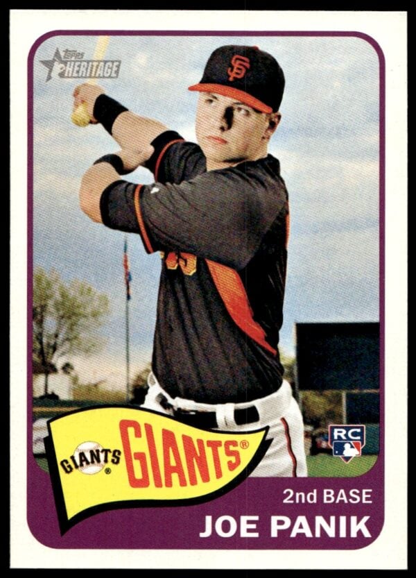 2014 Topps Heritage High Number Joe Panik #H535 (Front)