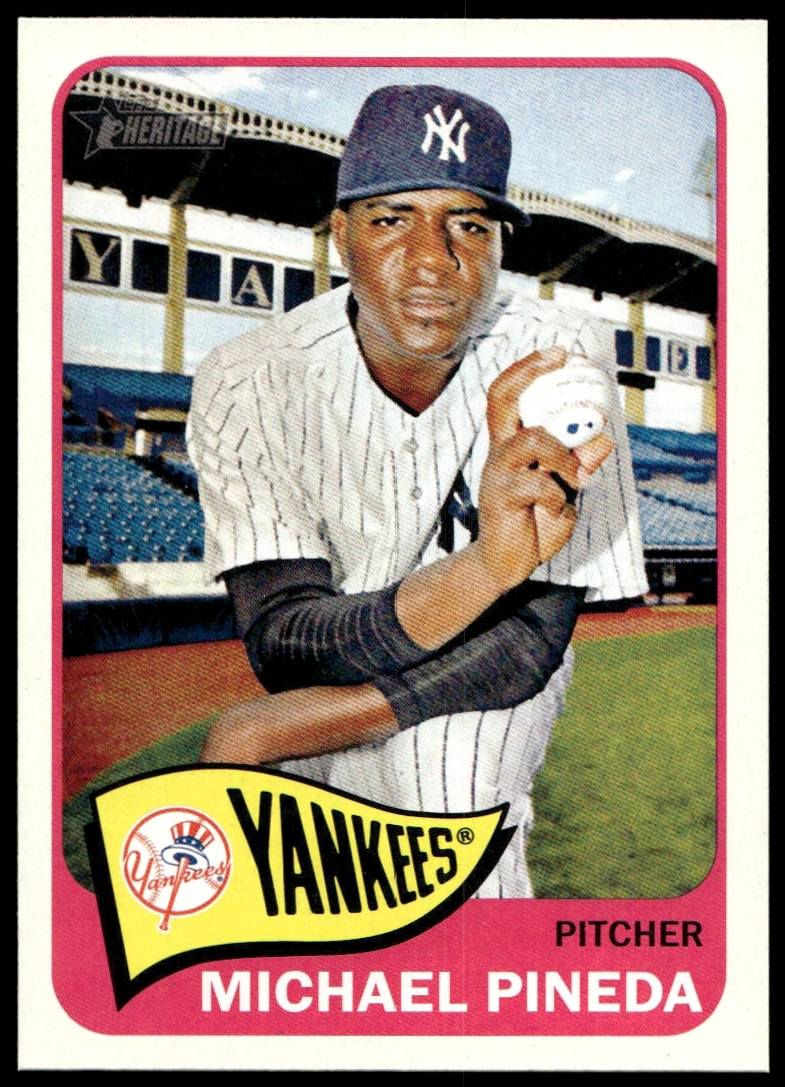 2014 Topps Heritage High Number Michael Pineda #H540 (Front)
