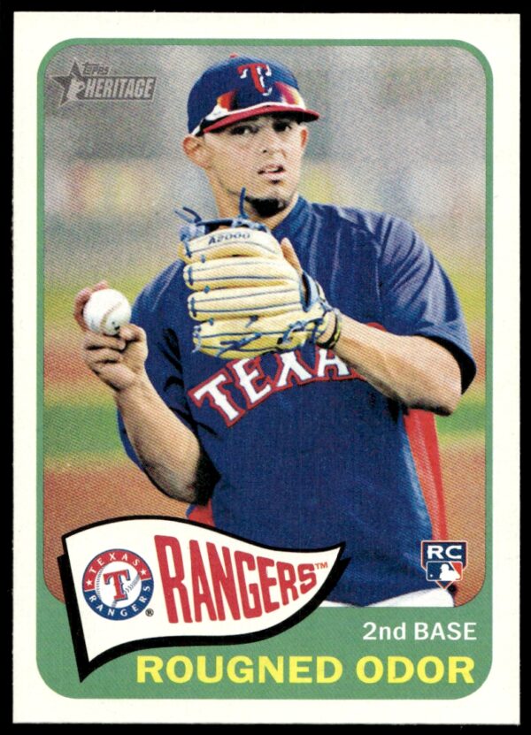 2014 Topps Heritage High Number Rougned Odor #H534 (Front)