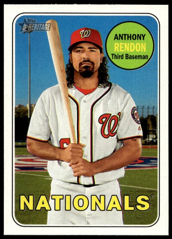 2018 Topps Heritage Anthony Rendon #41 (Front)