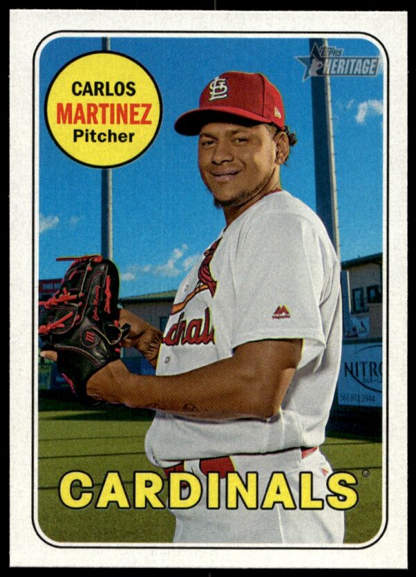 2018 Topps Heritage Carlos Martinez #265 (Front)