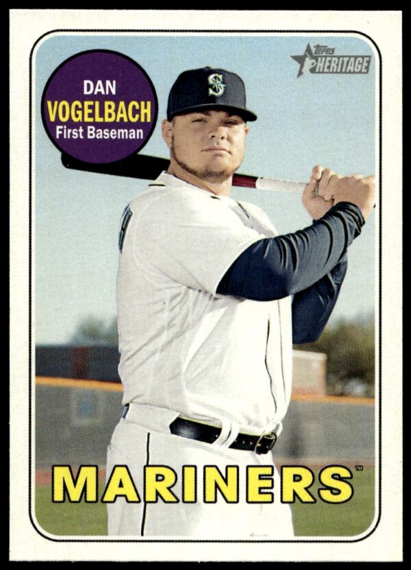 2018 Topps Heritage Dan Vogelbach #700 (Front)