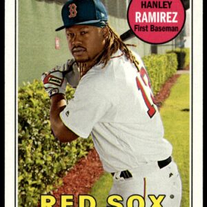 2018 Topps Heritage Hanley Ramirez #146 (Front)