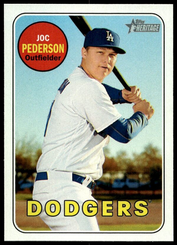 2018 Topps Heritage Joc Pederson #236 (Front)