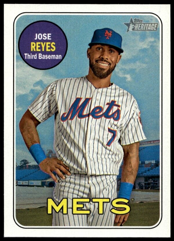 2018 Topps Heritage Jose Reyes #246 (Front)