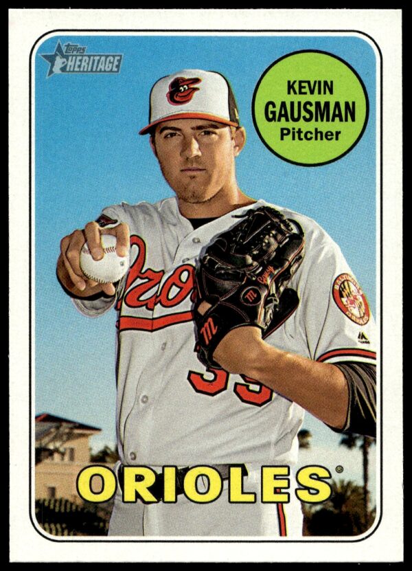 2018 Topps Heritage Kevin Gausman #95 (Front)