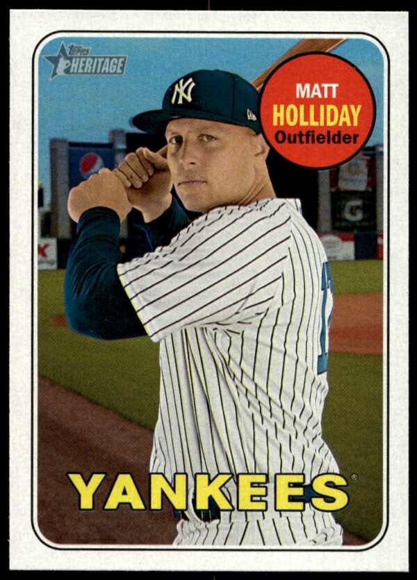 2018 Topps Heritage Matt Holliday #229 (Front)