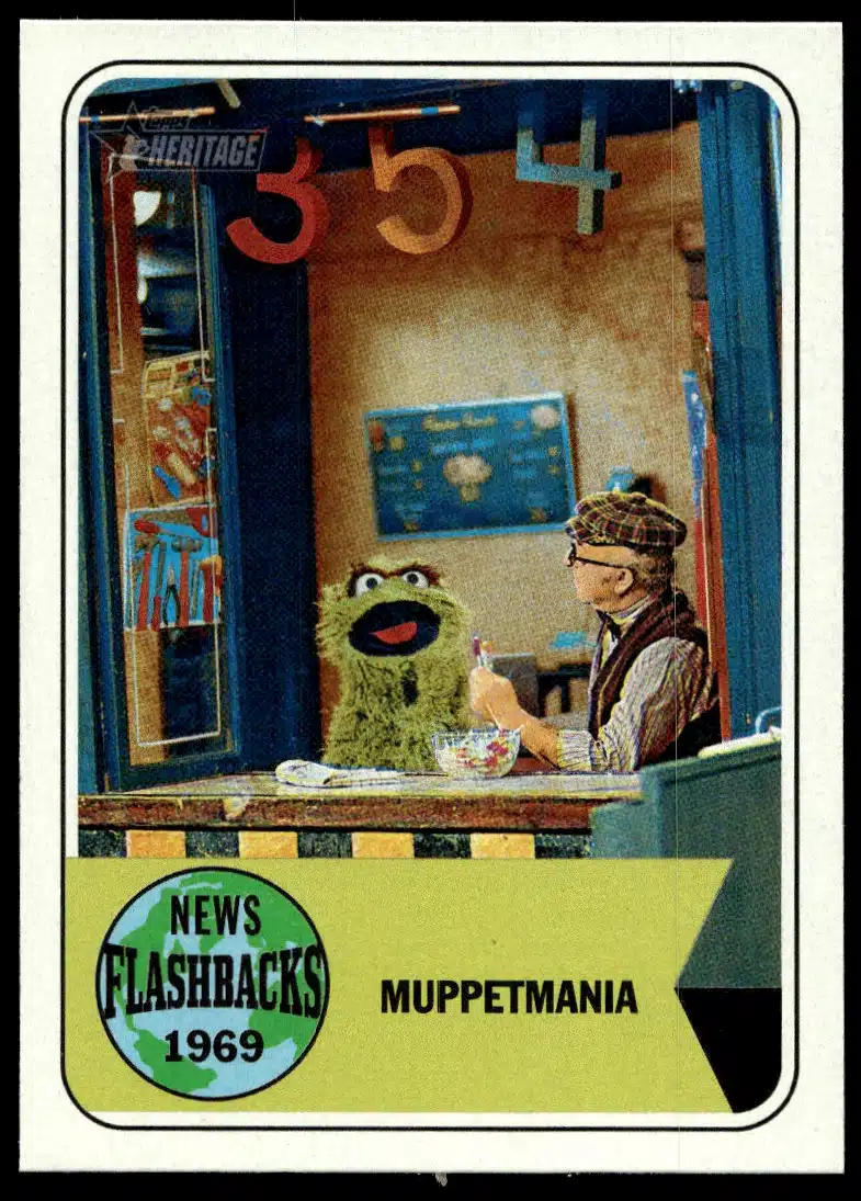 2018 Topps Heritage Muppetmania News Flashbacks #NF-15 (Front)