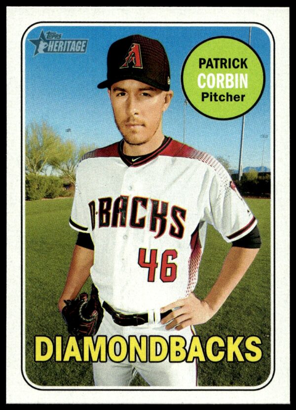 2018 Topps Heritage Patrick Corbin #460 (Front)