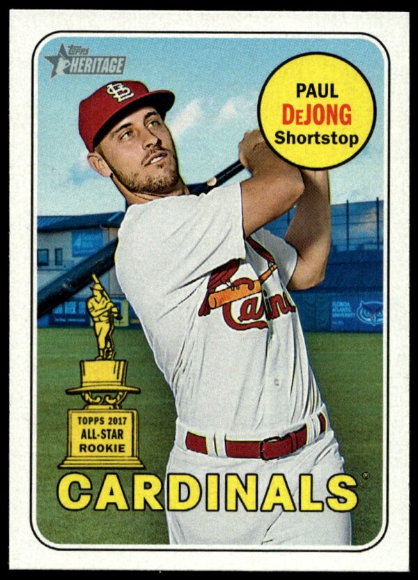 2018 Topps Heritage Paul DeJong #320 (Front)