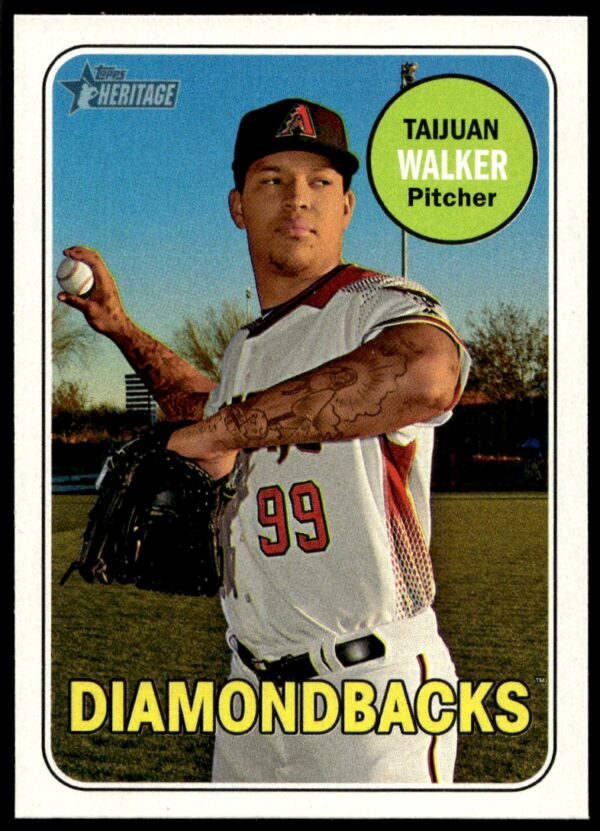 2018 Topps Heritage Taijuan Walker #193 (Front)