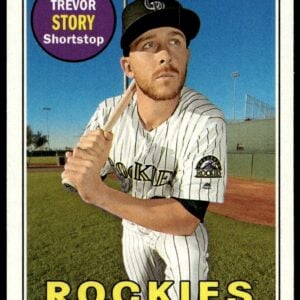 2018 Topps Heritage Trevor Story #276 (Front)