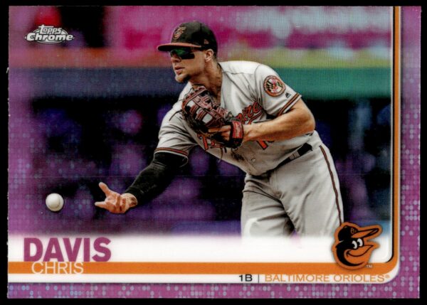 2019 Topps Chrome Chris Davis Pink Refractor #41 (Front)