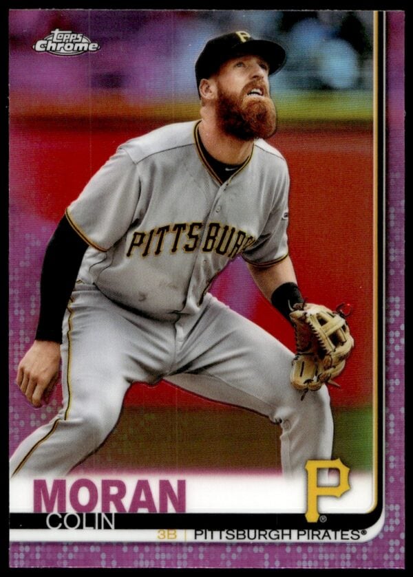 2019 Topps Chrome Colin Moran Pink Refractor #65 (Front)