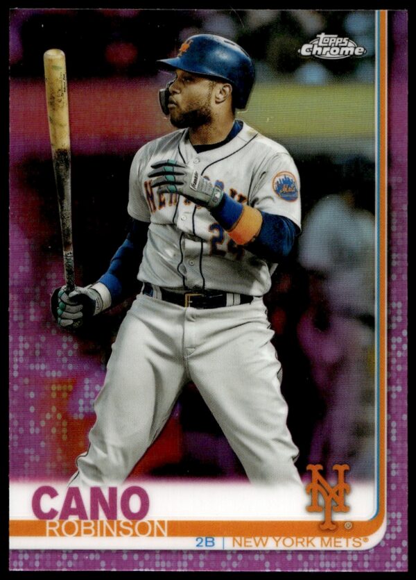 2019 Topps Chrome Robinson Cano Pink Refractor #193 (Front)