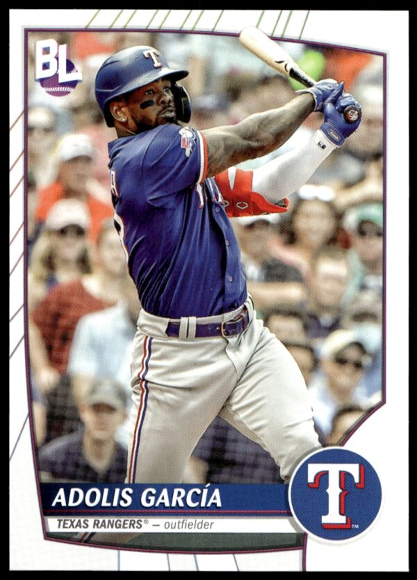 2023 Topps Big League Adolis GarcIa #80 (Front)