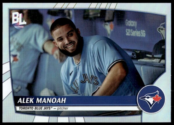 2023 Topps Big League Alek Manoah Rainbow Foil #220 (Front)