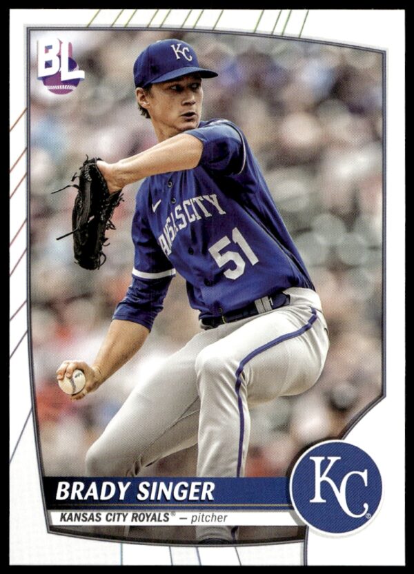 2023 Topps Big League Brady Singer #184 (Front)