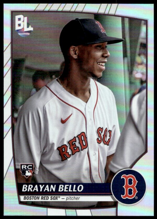 2023 Topps Big League Brayan Bello Rainbow Foil #211 (Front)