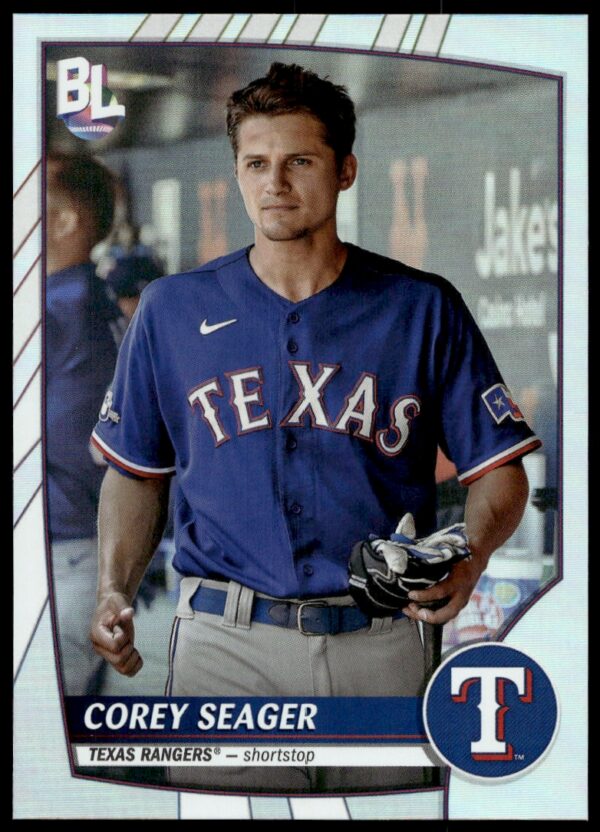 2023 Topps Big League Corey Seager Rainbow Foil #247 (Front)