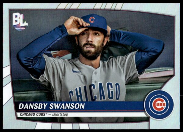 2023 Topps Big League Dansby Swanson Rainbow Foil #232 (Front)