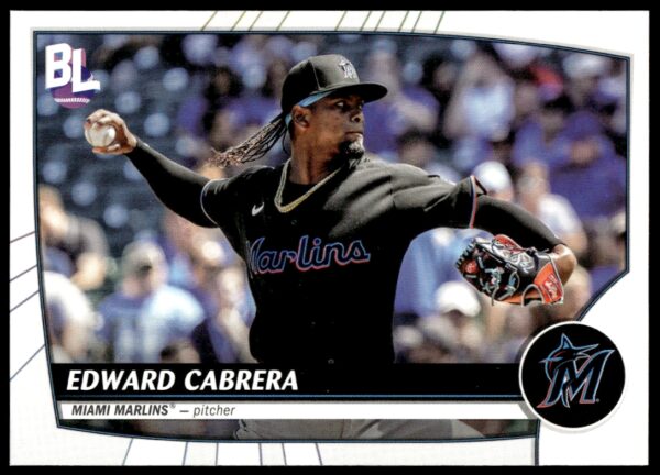 2023 Topps Big League Edward Cabrera #120 (Front)