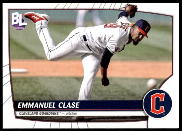 2023 Topps Big League Emmanuel Clase #144 (Front)