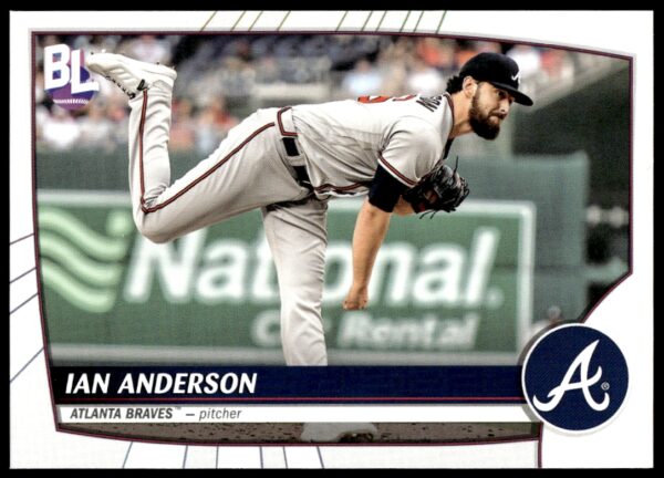 2023 Topps Big League Ian Anderson #127 (Front)