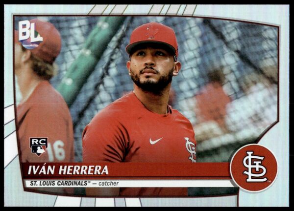 2023 Topps Big League Ivan Herrera Rainbow Foil #215 (Front)