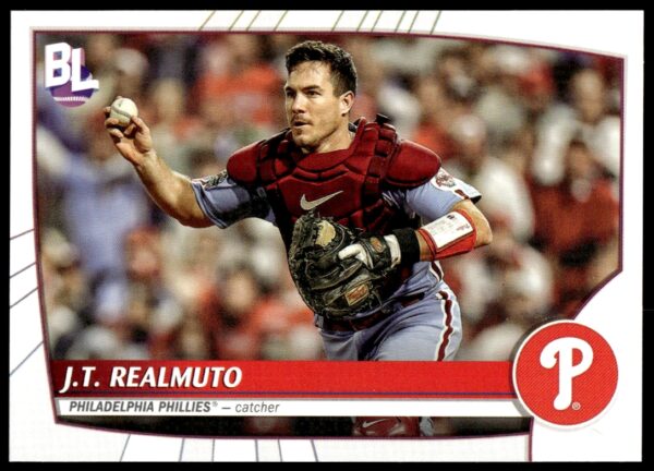 2023 Topps Big League J.T. Realmuto #63 (Front)