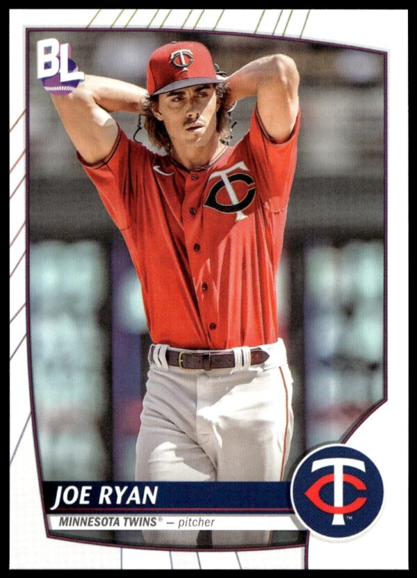 2023 Topps Big League Joe Ryan #25 (Front)