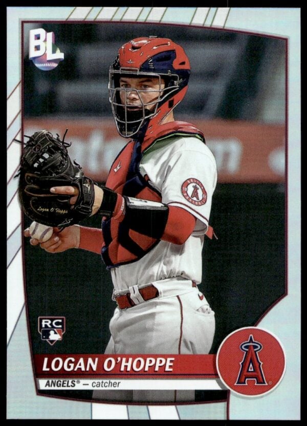 2023 Topps Big League Logan O'Hoppe Rainbow Foil #203 (Front)