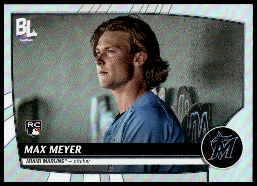 2023 Topps Big League Max Meyer Rainbow Foil #206 (Front)