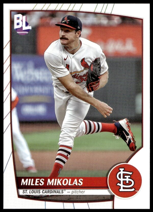 2023 Topps Big League Miles Mikolas #198 (Front)