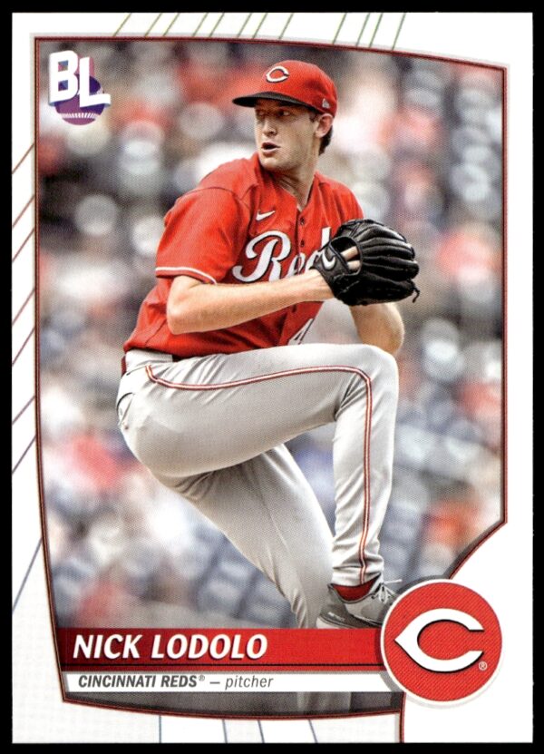 2023 Topps Big League Nick Lodolo #28 (Front)