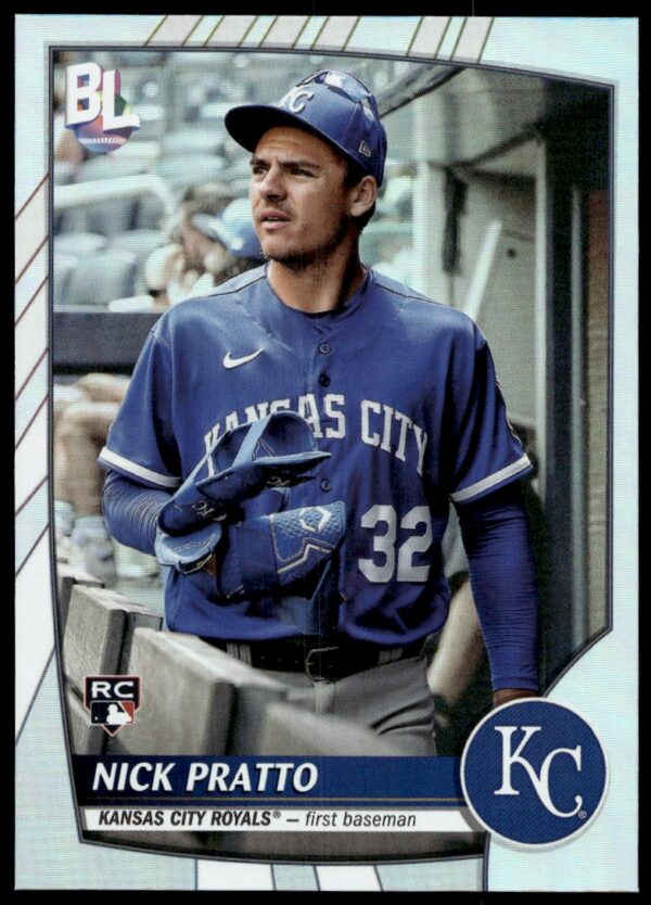 2023 Topps Big League Nick Pratto Rainbow Foil #205 (Front)