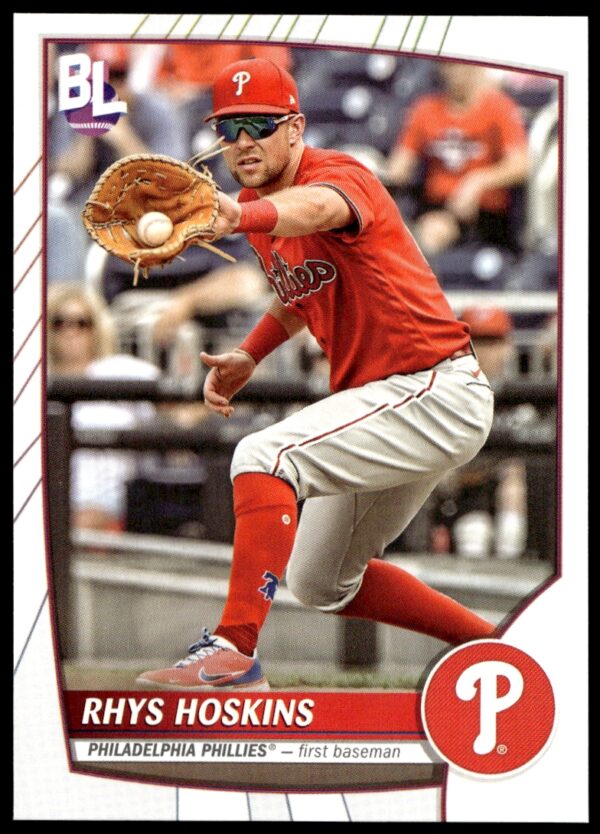 2023 Topps Big League Rhys Hoskins #64 (Front)